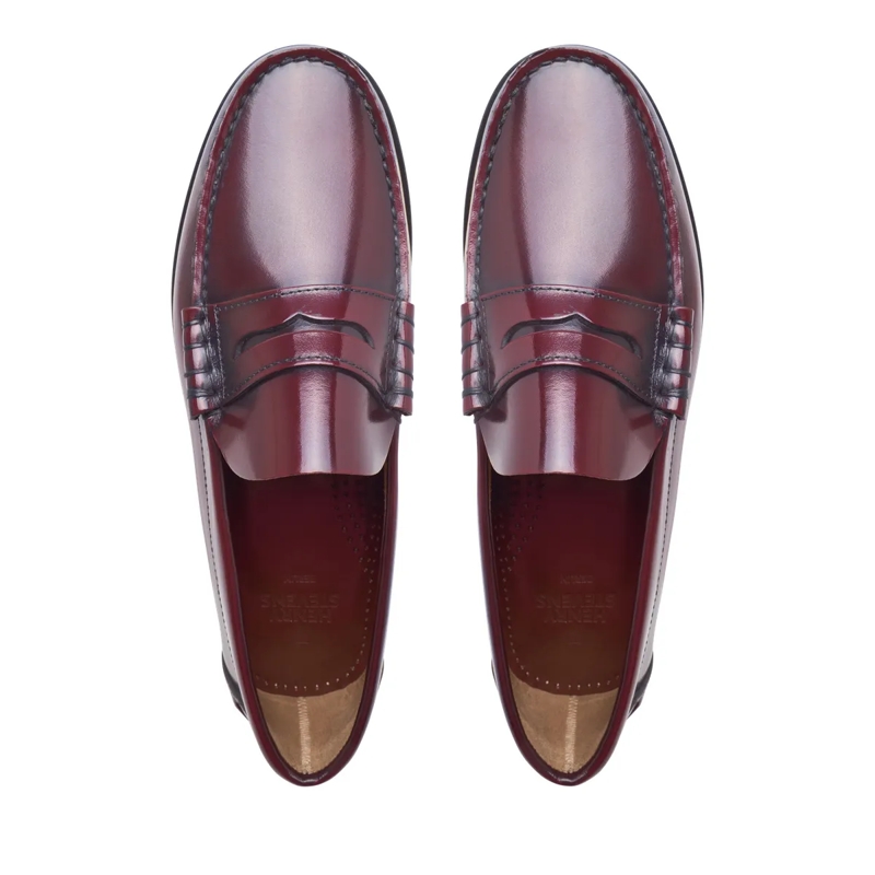 Henry Stevens Mocassin Loafer Hunter M PL bordeaux(Image 4)