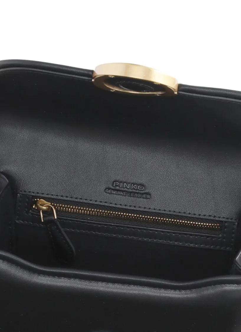 pinko Hobo bags Black Love Box Mini Bag in zwart