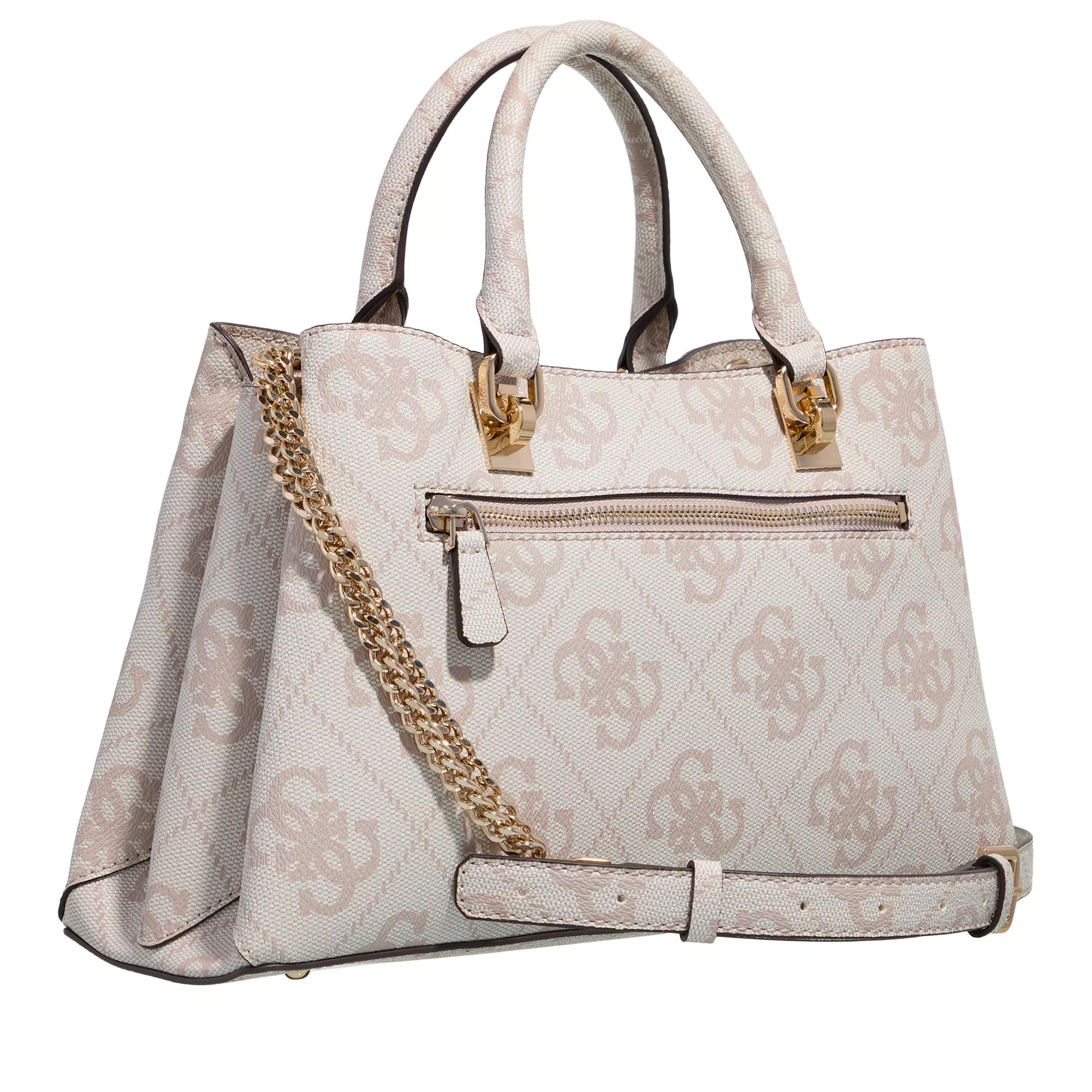 Guess Satchels Eliette Logo Grlfrnd Satchel in beige