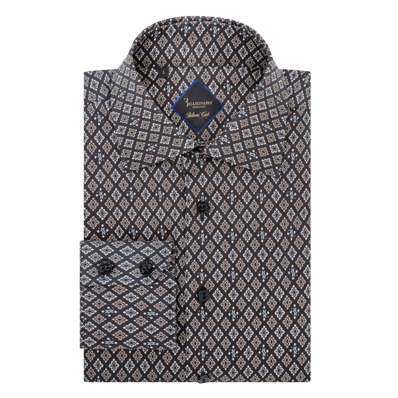 BILLIONAIRE Hemd Hemd Slim Fit schwarz(Image 2)