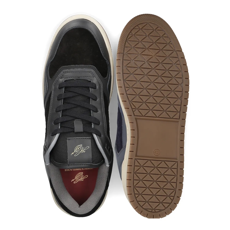 Heinrich Dinkelacker Low-Top-Sneaker Der Los Angeles Sneaker CL in Dunkelblau besticht  schwarz(Image 4)