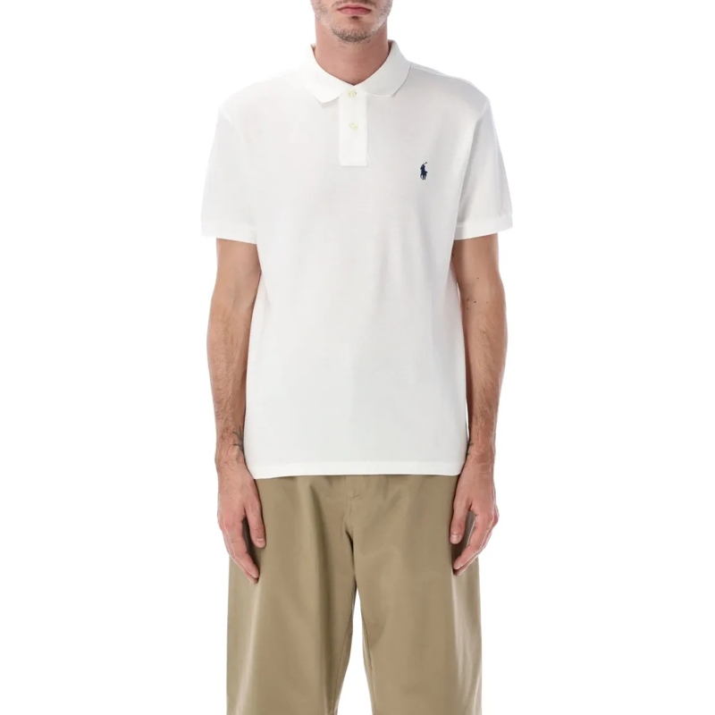 Polo Ralph Lauren Polohemd Slim-Fit Cotton Piqué Polo Shirt White