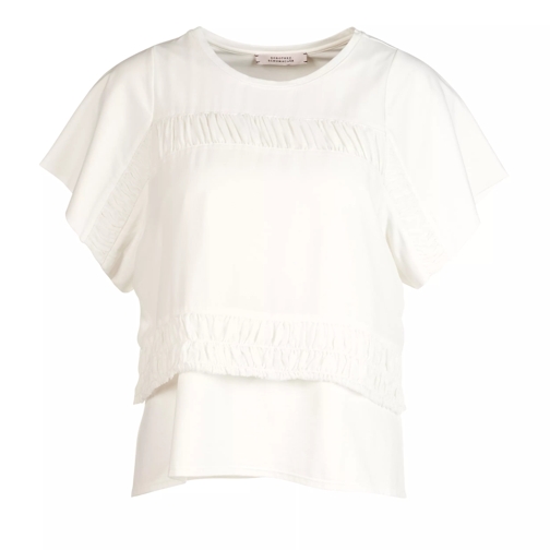 Dorothee Schumacher COOL SOFTNESS shirt camellia white Camicette
