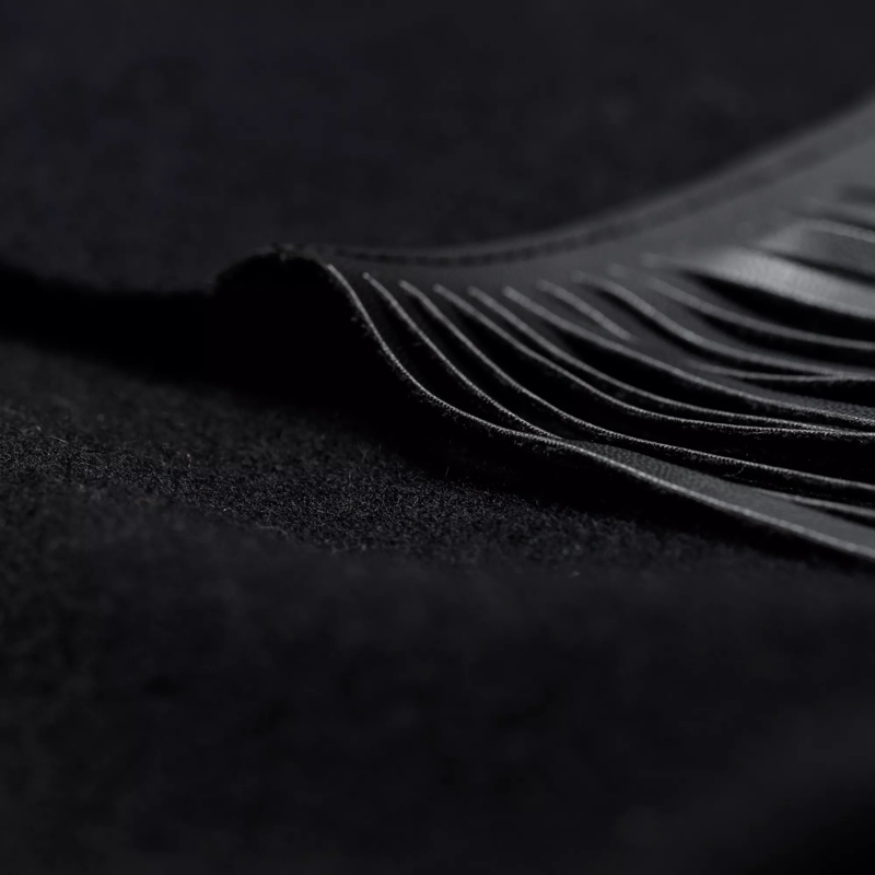 Roeckl Wollschal Wool Fringes Black(Image 4)