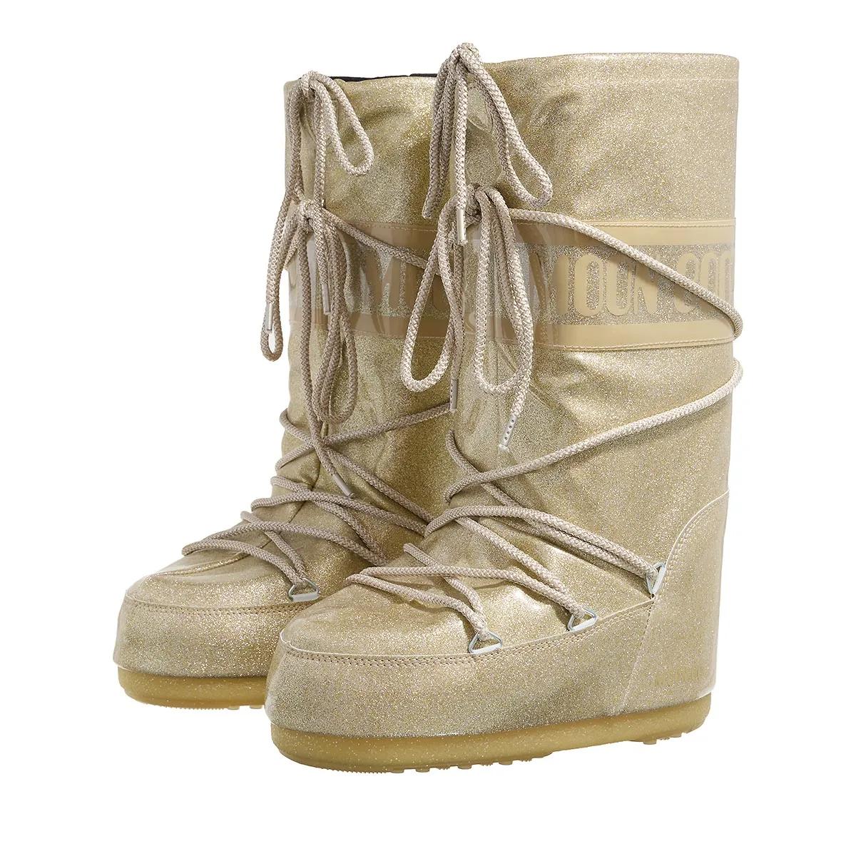 Moonboot Mb Icon Glitter Gold Winter Boot