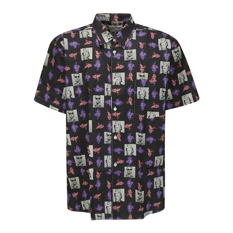 Comme des Garcons Hemd Cotton Printed Shirt Multicolor