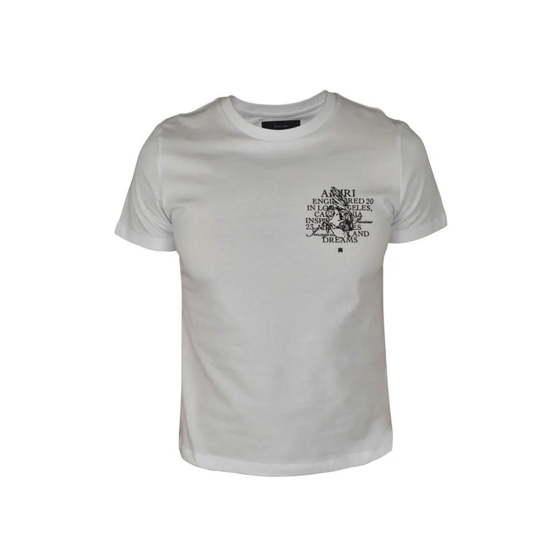 Amiri T-shirt White Cotton T-Shirt White