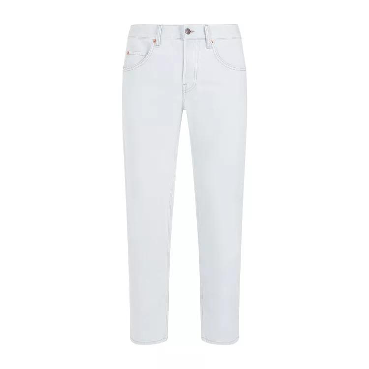 Gucci - Light Blue Cotton Tapered Denim Pants - Größe 33 - blue