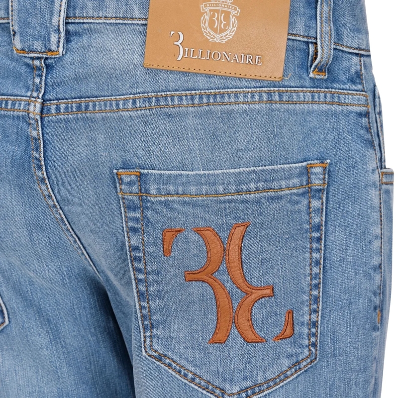 BILLIONAIRE Jeans Jeans Slim Fit Double B hell-blau(Image 5)