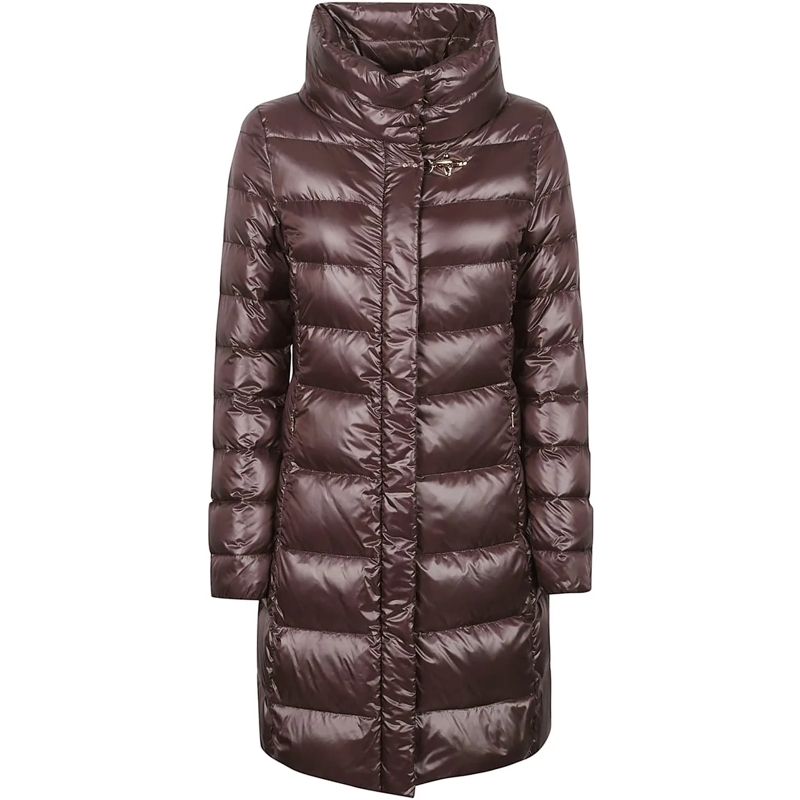 Fay Übergangsjacke Urban Down Coat Brown braun