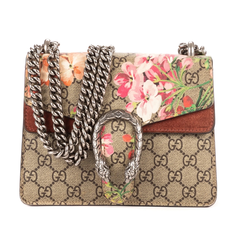 Gucci Crossbody Bag Blooms Dionysus Mini beige