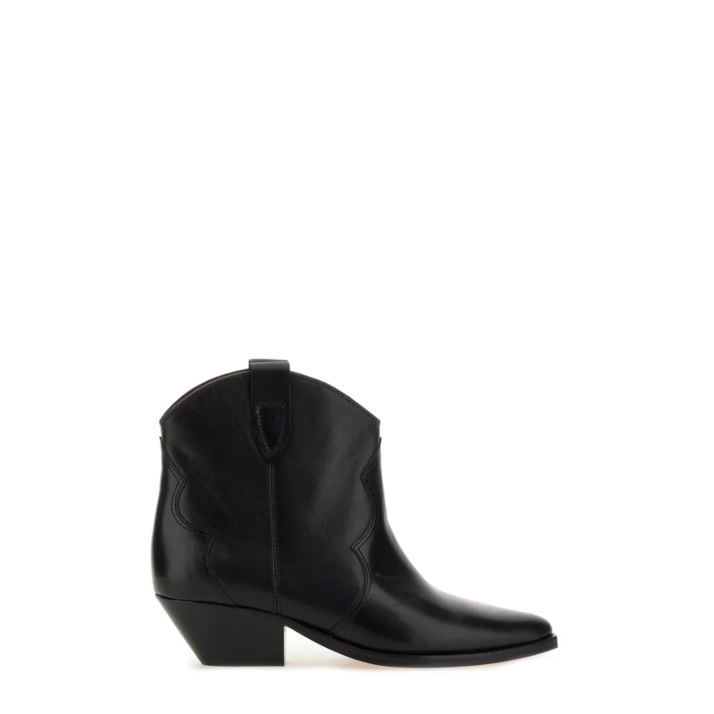 Isabel Marant Cowboy Boots "Dewina" Ankle Boot Black