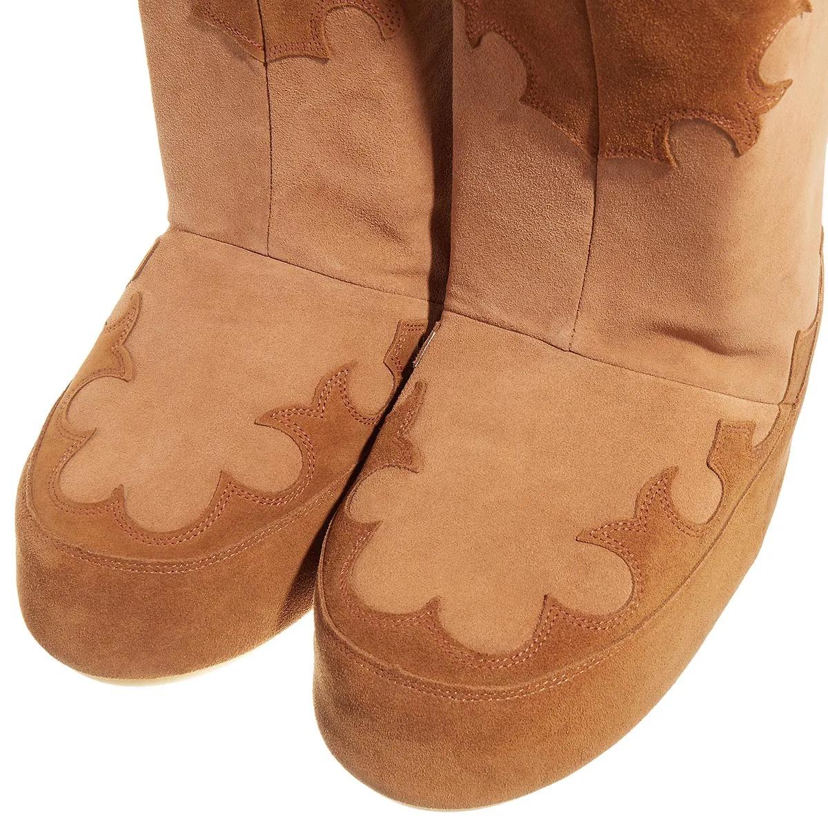 Thumbnail - Moonboot Winterboots - Mb Icon Suede Embroidery - Gr. 45 (EU) - in Braun - für Damen