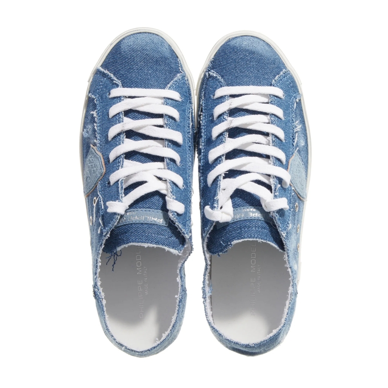 Philippe Model Low-Top-Sneaker Prsx Low Woman Legere Sabot Denim Denim Blue(Image 6)