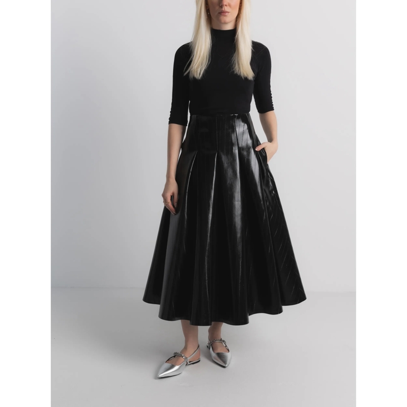 MICHAEL Michael Kors Ballerinas Dina Flex Sling Flat Silver