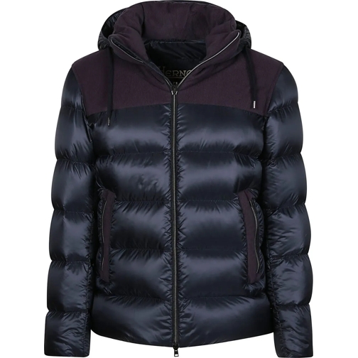 Herno Donzen jassen Short Down Jacket Blue blau