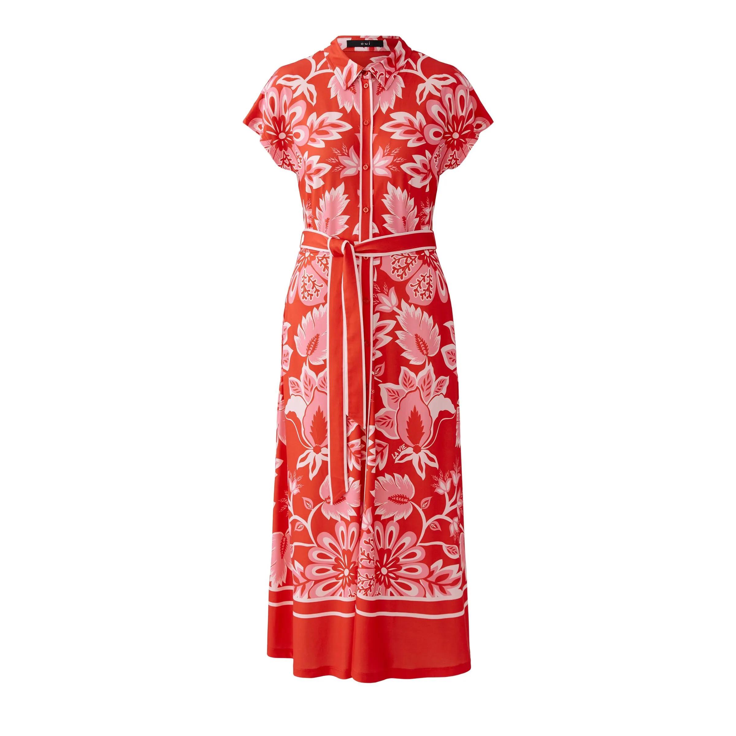 Thumbnail - Oui - Hemdblusenkleid - Größe 44 DAMEN - red