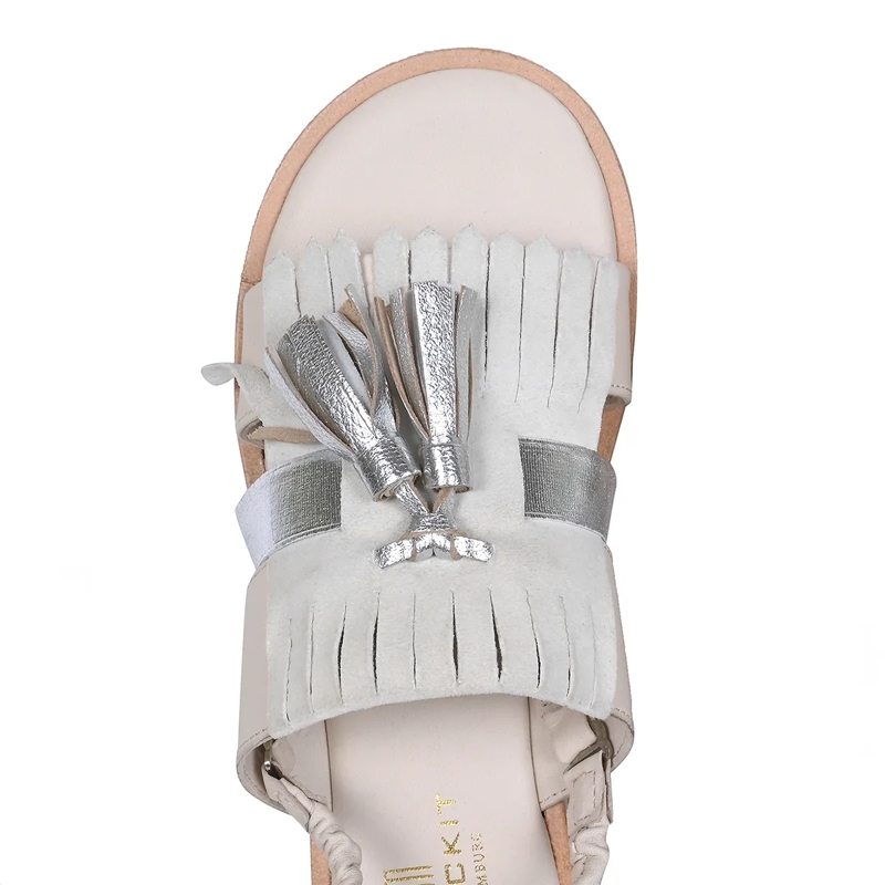 Crickit Riemchensandalen Sandale ROJA weiss(Image 6)