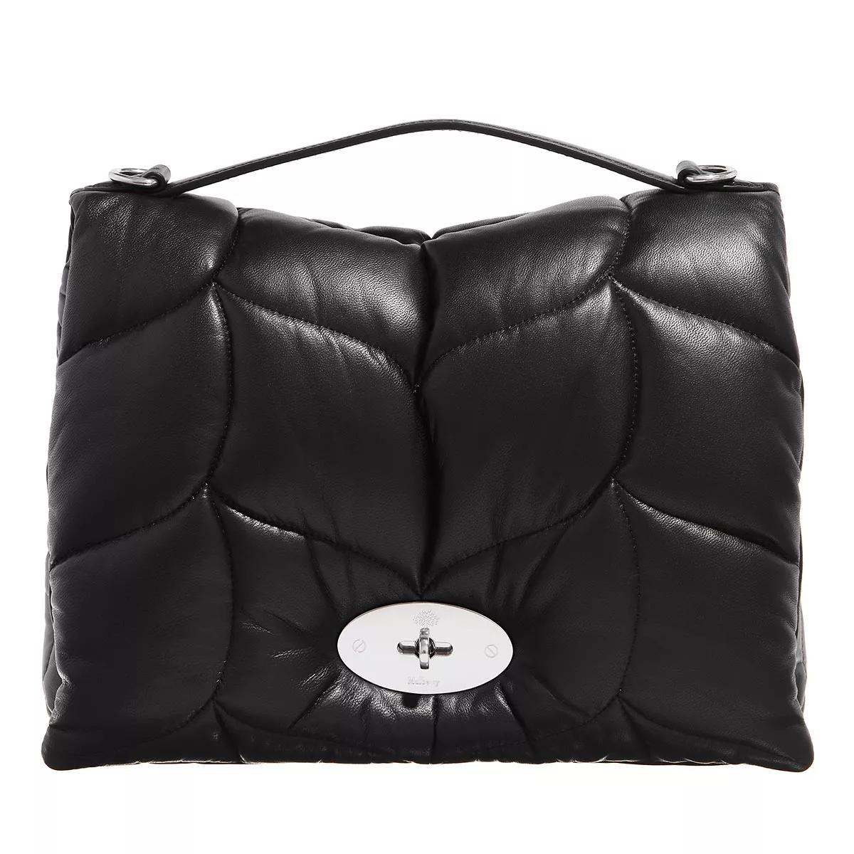 Mulberry Softie Pillow Crossbody Nappa Leather Black Schooltas