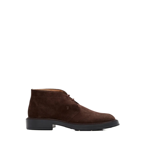 Tod's Stiefel Brown Suede Boots Brown