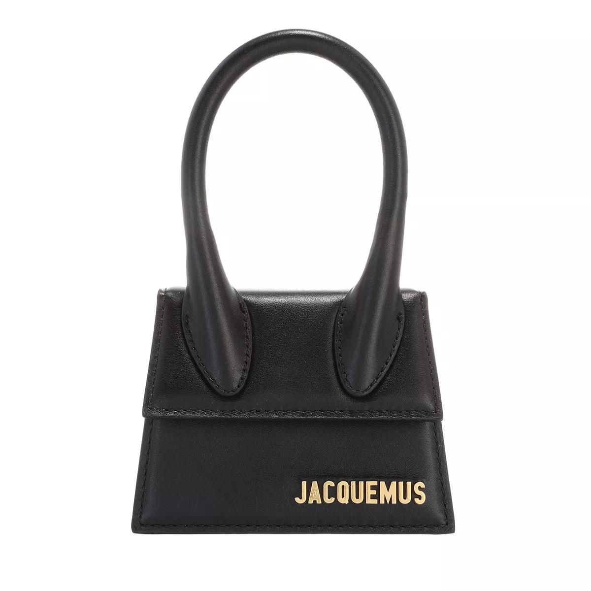 Jacquemus Le Chiquito Top Handle Bag Leather Black Micro Bag
