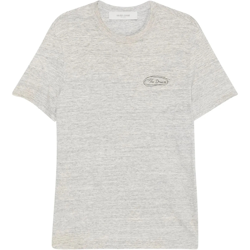 Golden Goose T-shirt journey ms t shirt grau