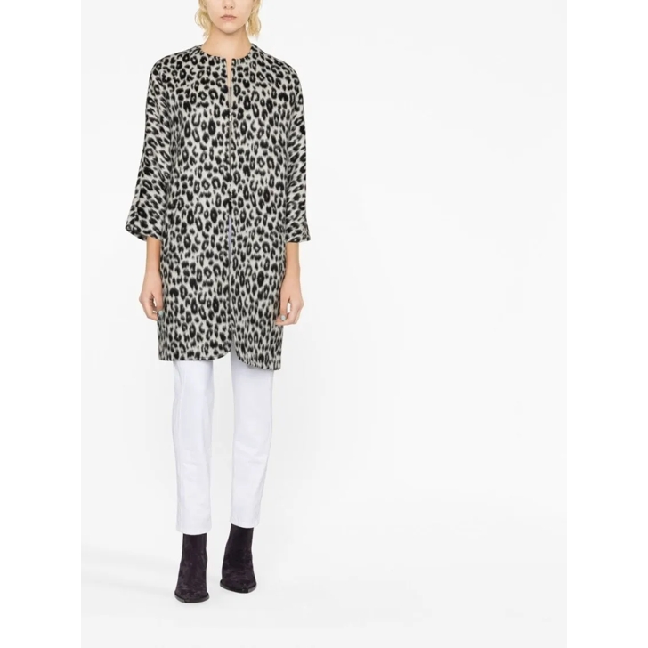 Isabel marant leopard coat best sale