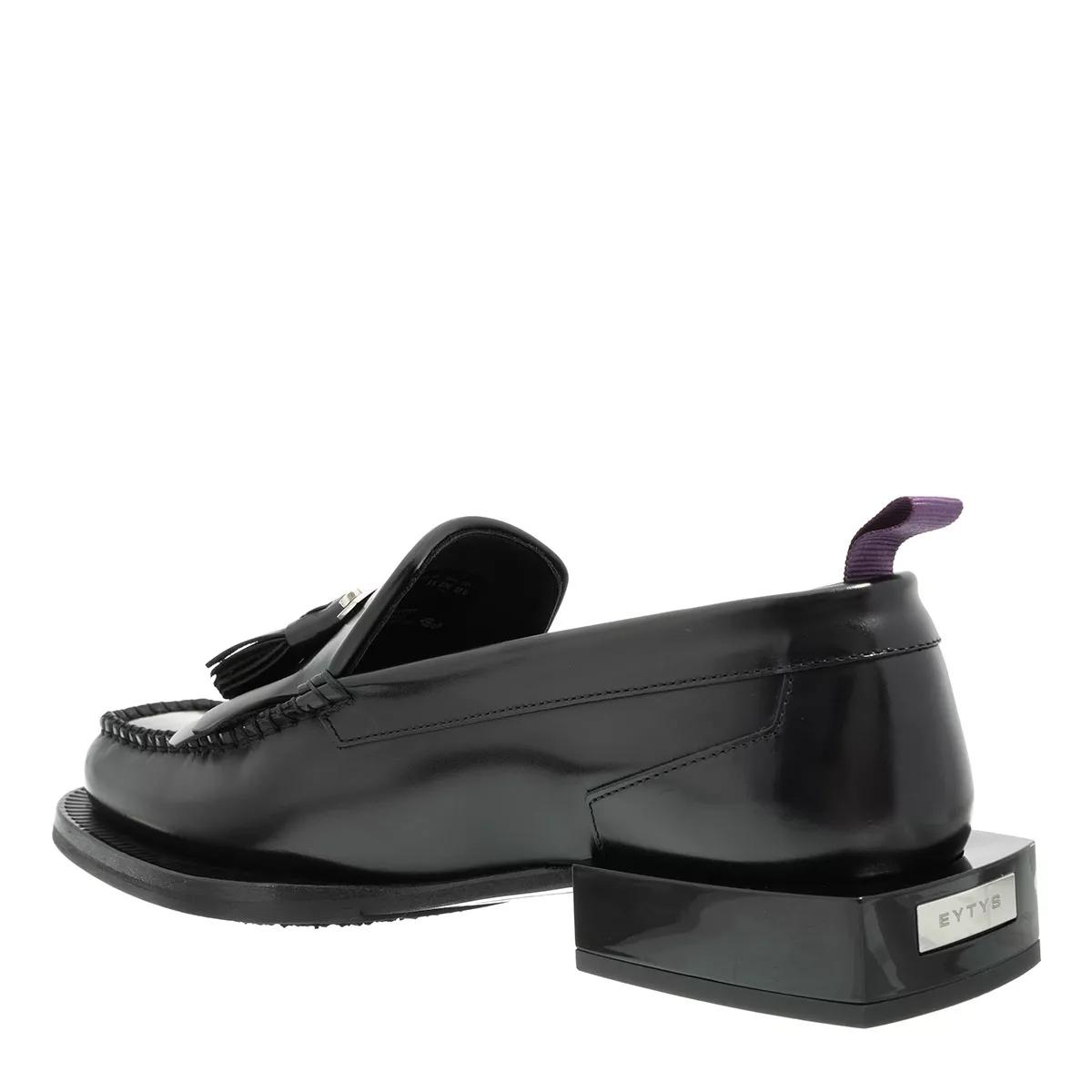 Eytys Rio Fringe Leather Black | Loafer
