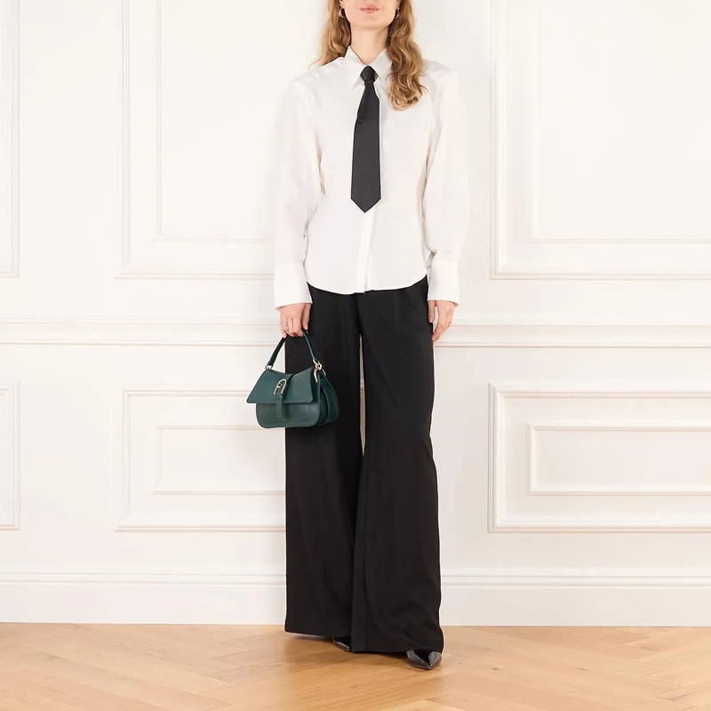 Furla Satchel Furla Flow Mini Top Handle Botanical Green(Image 2)