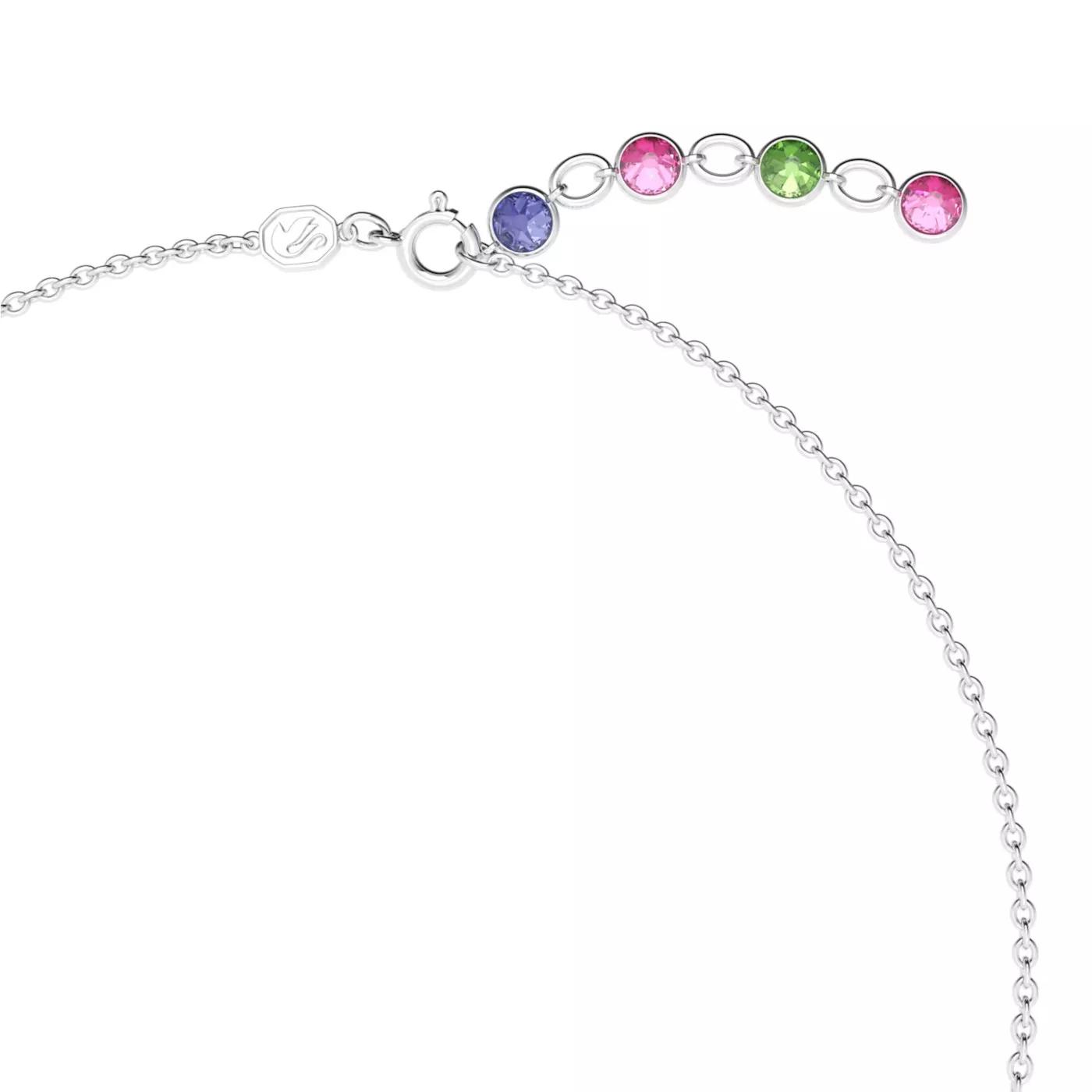 Thumbnail - Swarovski Halskette - Gema Kette - Gr. unisize - in Silber - für Damen