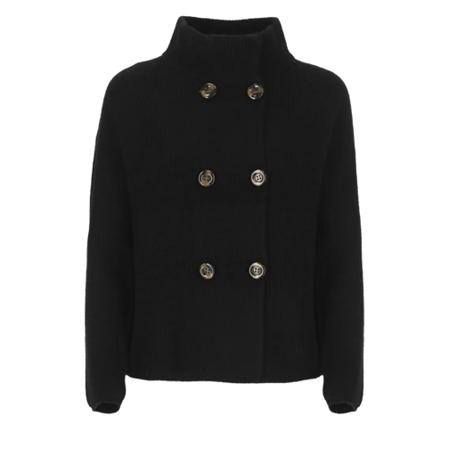 Biarritz1961 Strickjacke Cashmere Blend Doublebreasted Cardigan Black