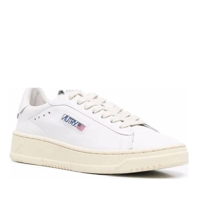 Autry International Low-Top-Sneaker Classic White Dallas Leather Sneakers White