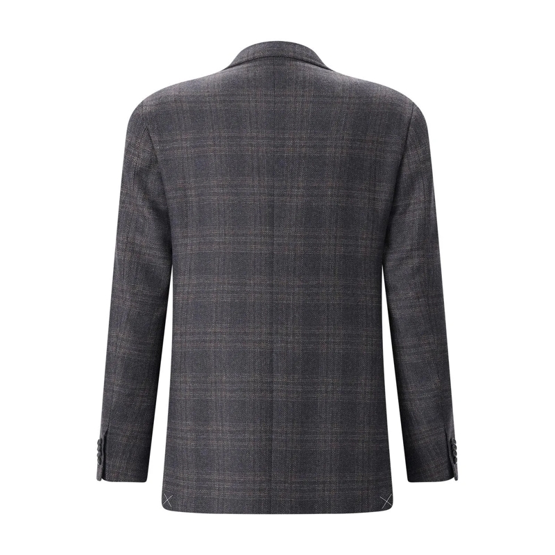 Canali Anzugjacke Sakko aus Wolle braun(Image 2)