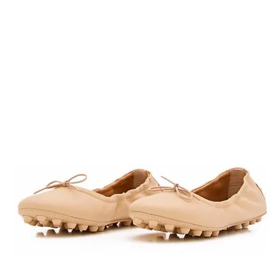 Tod%27s Loafers & Ballerinas - Gommino Leather Ballet Flats - Gr. 36,5 (EU) - in Braun - für Damen