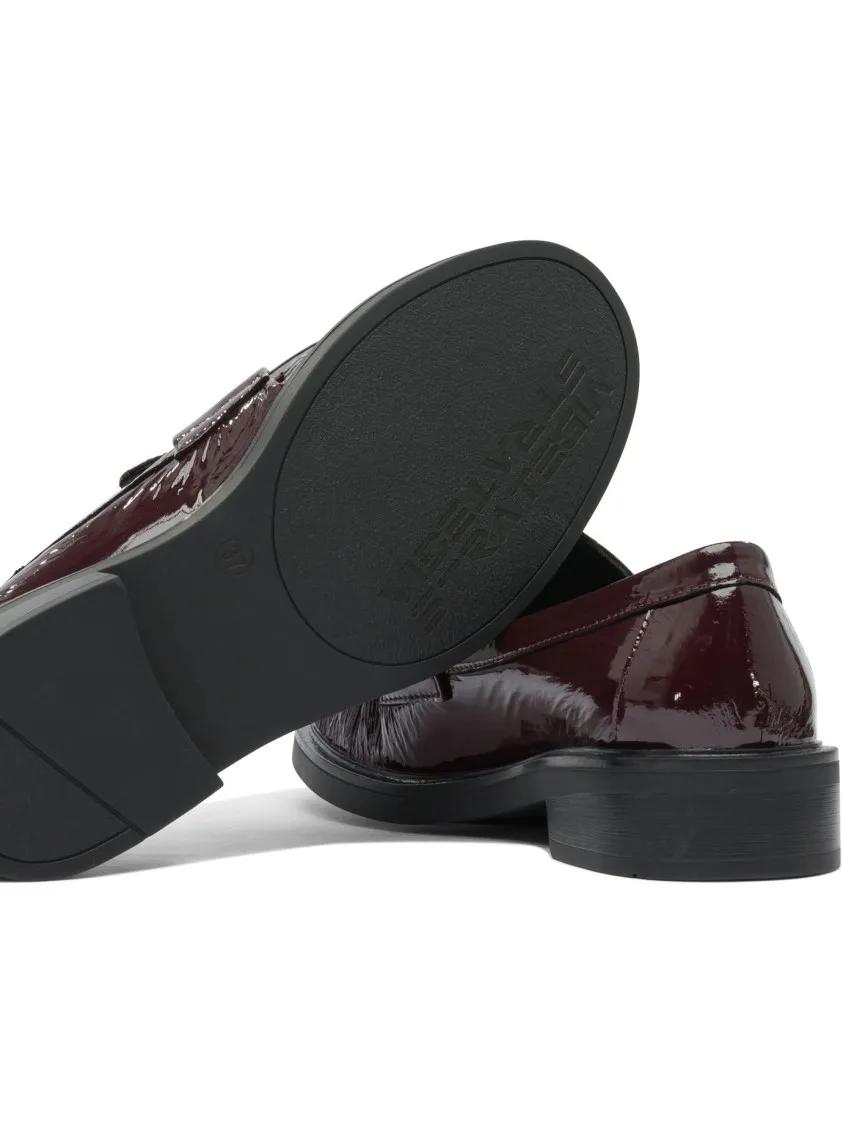 Thumbnail - Bordeaux Penny Loafers With Glossy Finish - Gr. 40 (EU) - in Schwarz