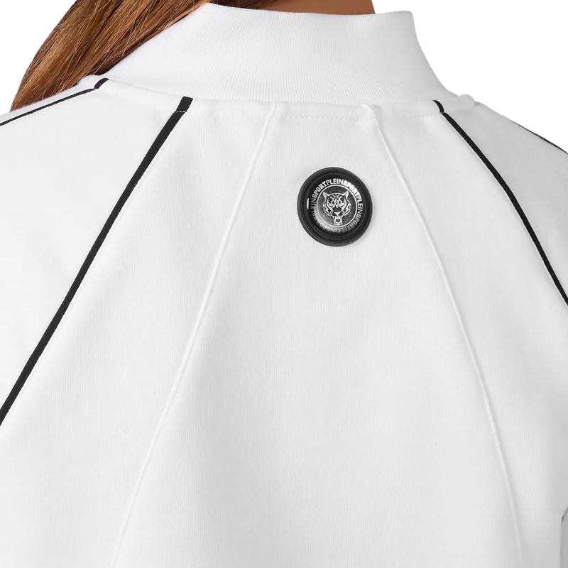 Plein Sport Daunenjacke Sweatjacke weiss(Image 5)