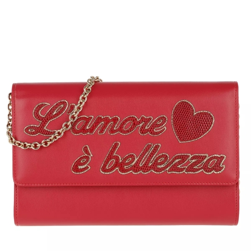 Dolce&Gabbana L Amore Crossbody Bag Rosso Crossbody Bag