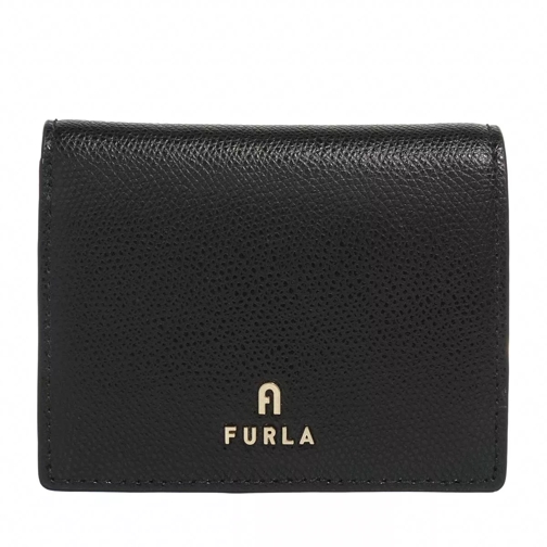 Furla Furla Camelia S Compact Wallet Bifold Coin Nero Tvåveckad plånbok
