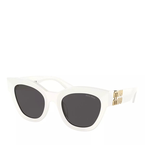 Miu Miu 0MU 01YS White Sunglasses