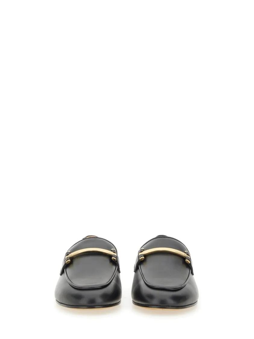 Thumbnail - Calfskin Leather Loafers - Gr. 37,5 (EU) - in Schwarz