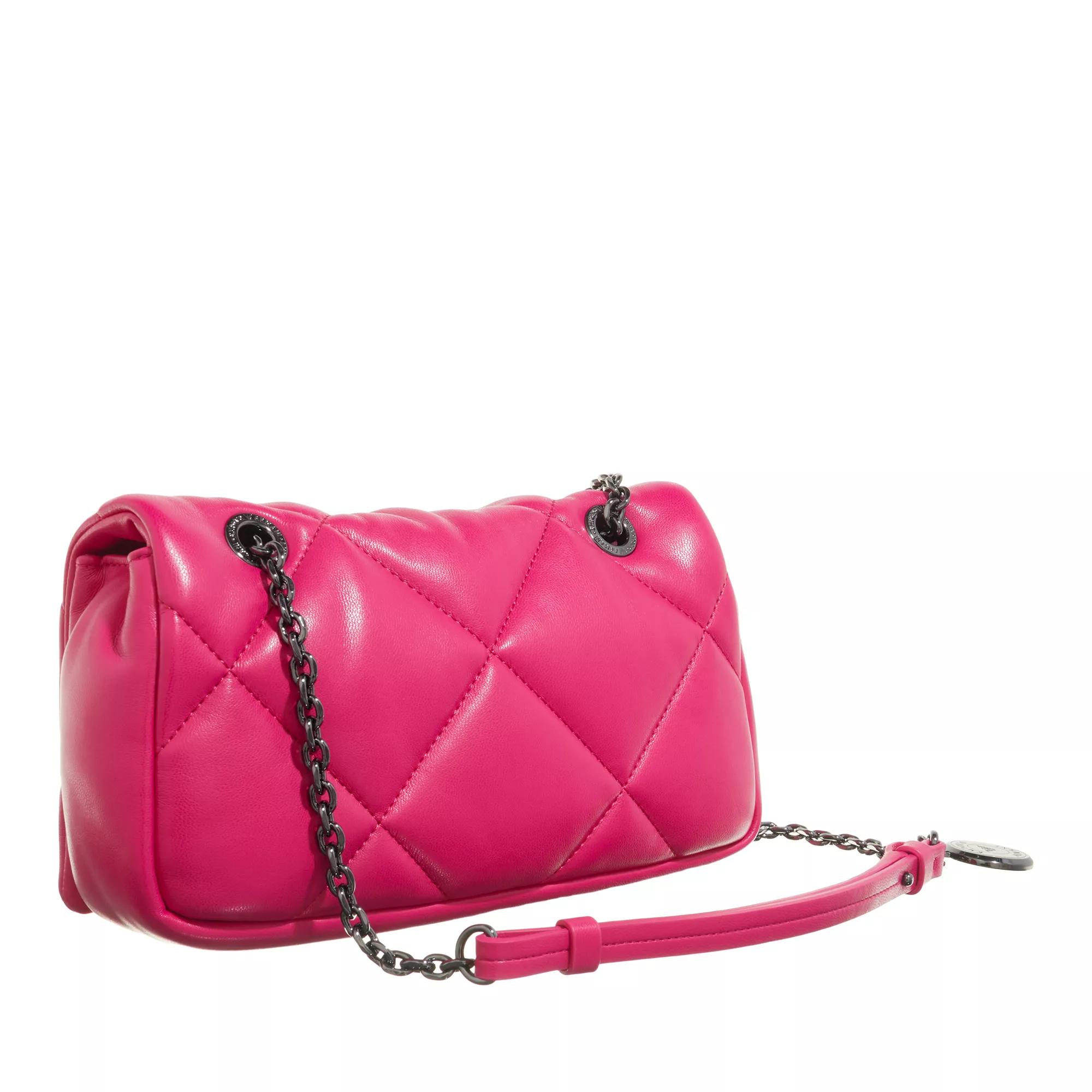 Emporio Armani Paarse Bouganville Polyester Tas Pink Dames