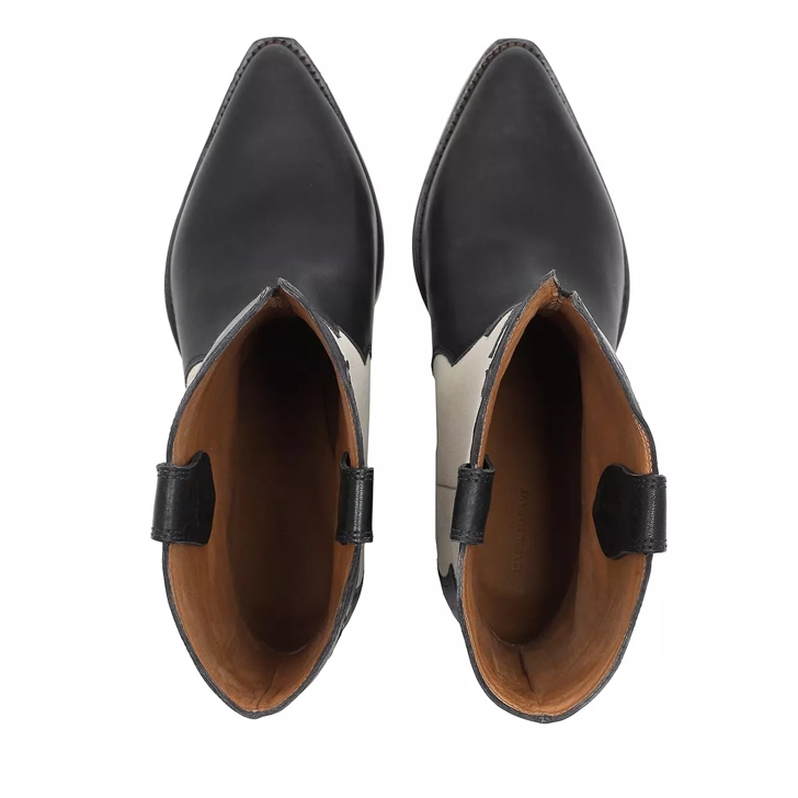 Isabel Marant Ankle Boots Chalk/Black | Laarzen