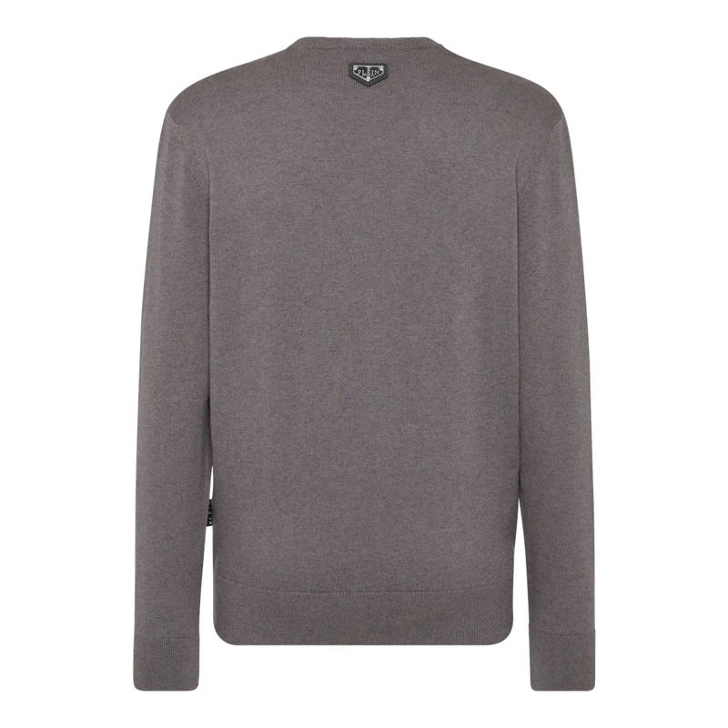 Philipp Plein  Rundhalspullover grau(Image 3)