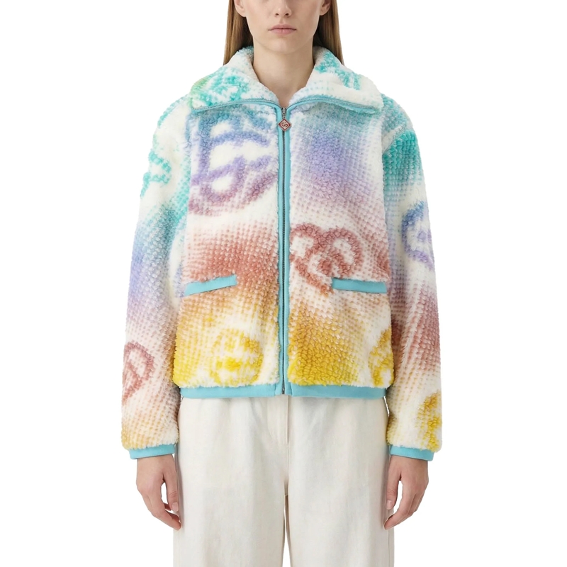 Casablanca Übergangsjacke Jacke aus Fleece mehrfarbig(Image 2)