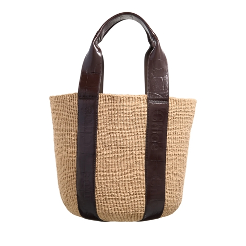 Chloé Woody Kohl Brown Basket Bag