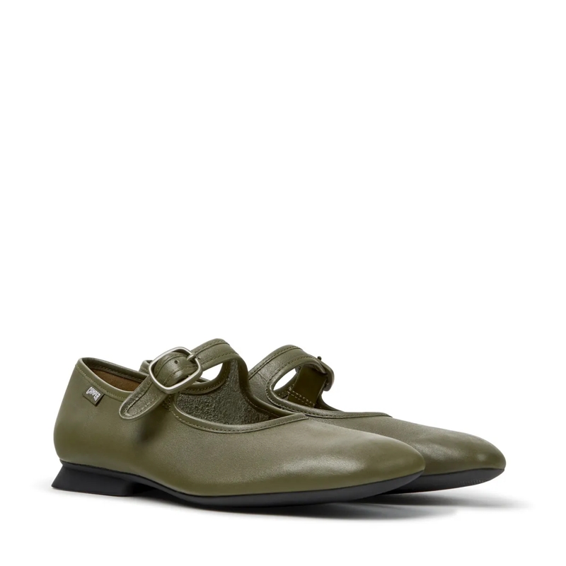 Camper Ballerinas Unsere feminine Linie Casi Myra besticht durch ein olivegrün(Image 2)