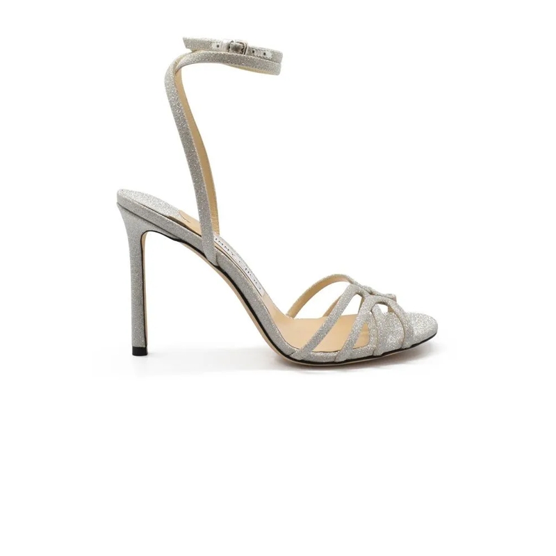 Jimmy Choo Sandales Mimi 100 Sandals Grey