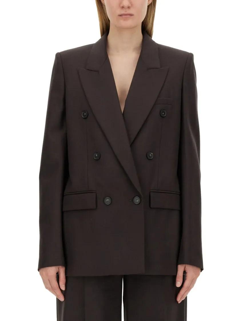 Thumbnail - Stella McCartney - Double-Breasted Jacket - Größe 38 - braun