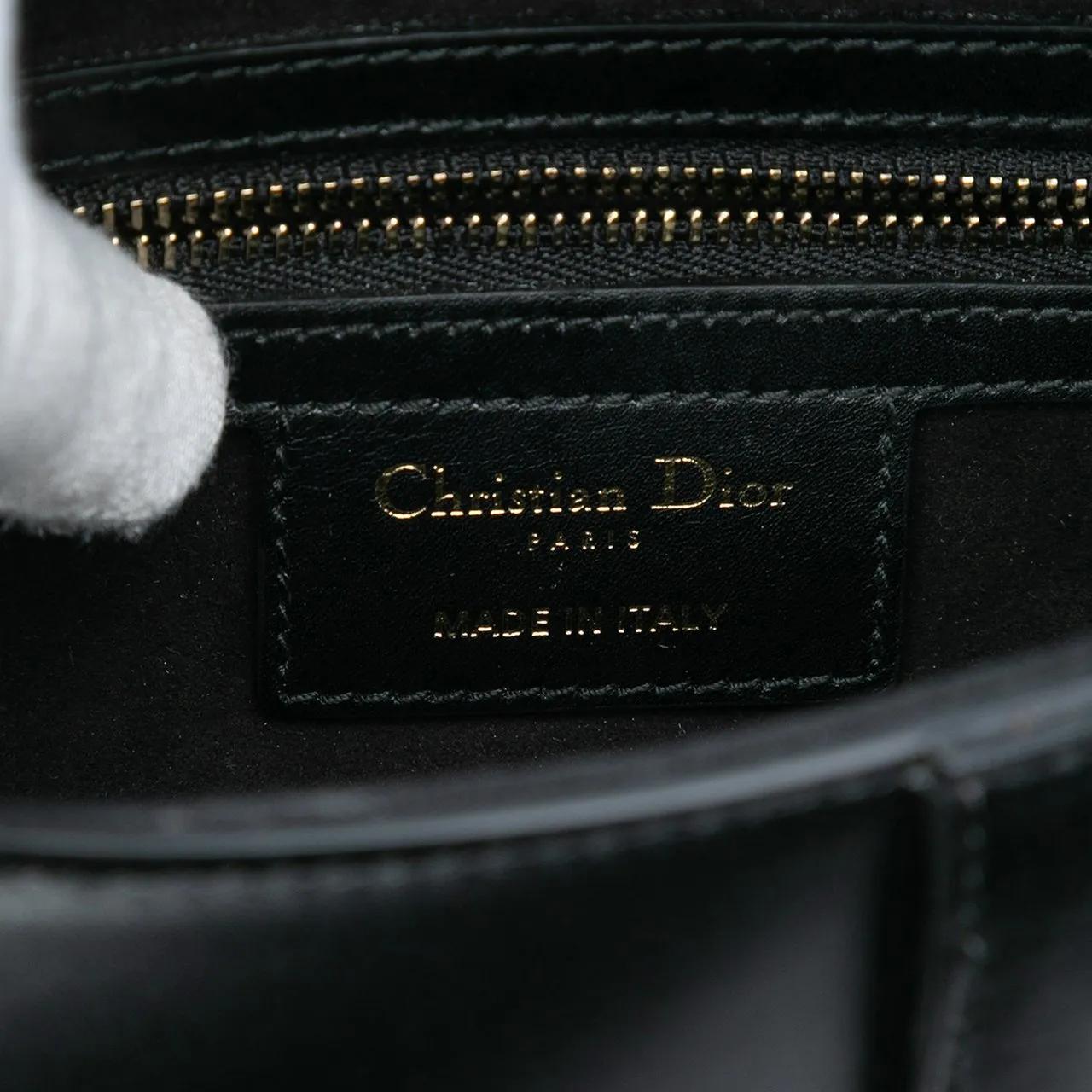 Thumbnail - Christian Dior Hobo Bags - Mini Leather Saddle Bag - Gr. unisize - in Schwarz - für Damen