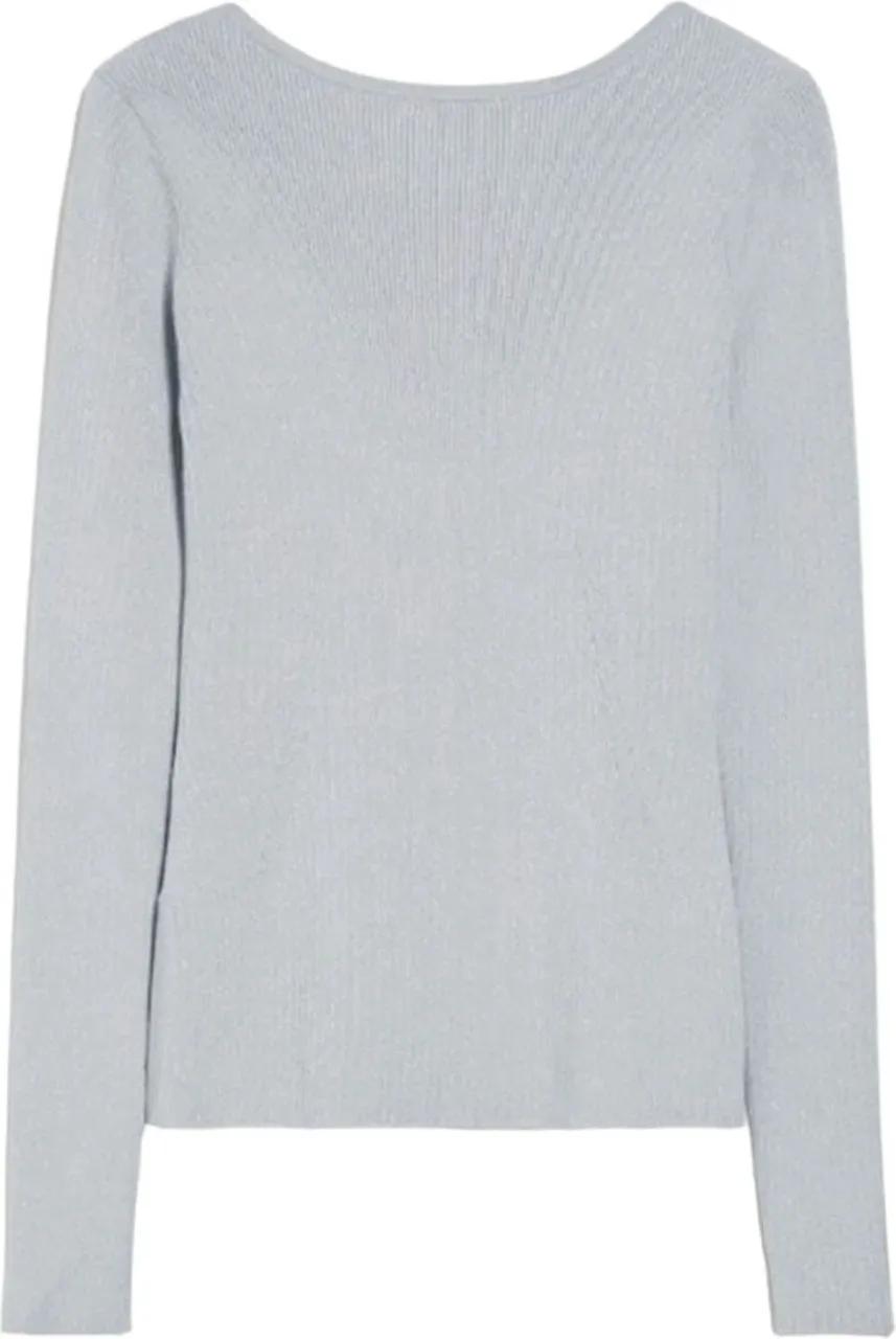 Thumbnail - Max Mara - Sweaters Silver - Größe S - silberfarben